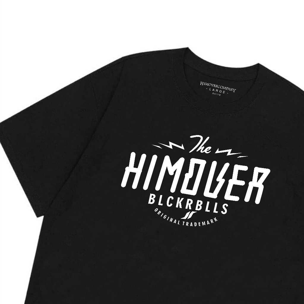 Himover Tshirt Reguler Fit StormFast Lengan Pendek Premium Hitam Combat SuperSoft 24s Gramasi 185