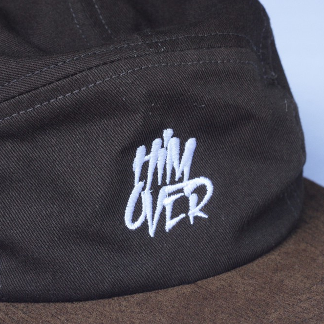 5Panel Cap DARK COFFE BROWN