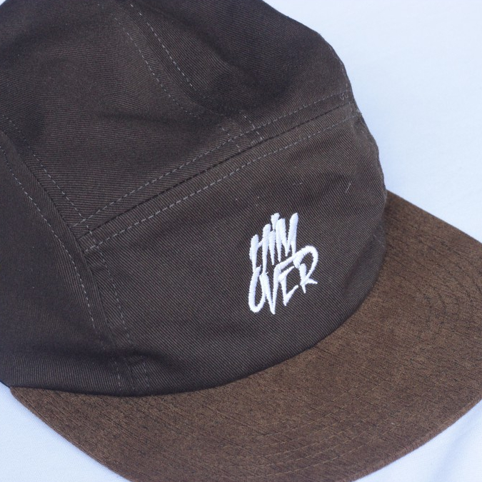 5Panel Cap DARK COFFE BROWN